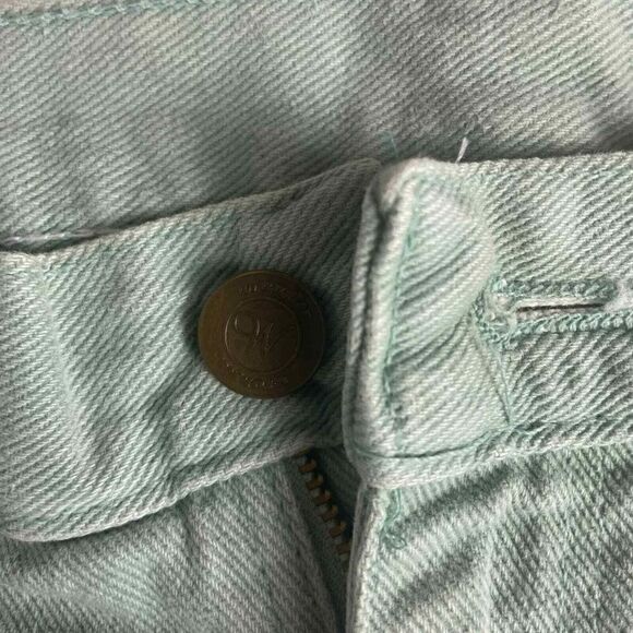 Vintage Wrangler Women's High Rise Straight Leg Dusty Blue Jeans Size 10 - Picture 5 of 13